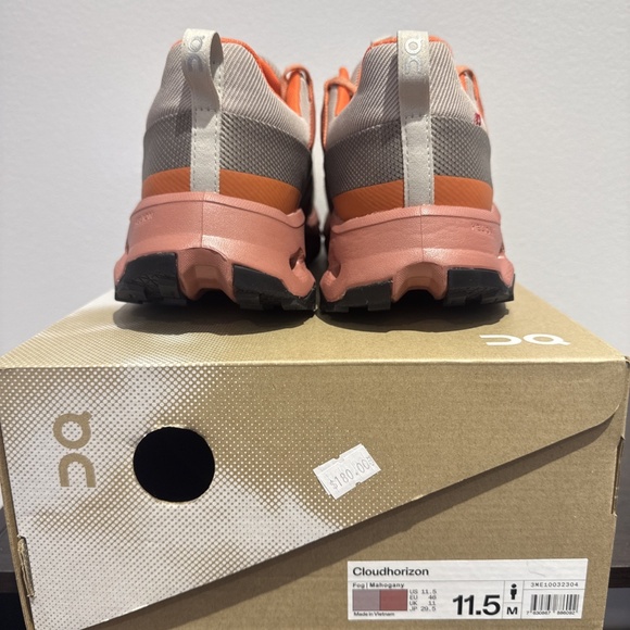 Men’s On Cloudhorizon Fog/Mahogany Size 11.5, NEW in box! N nicsalaza-3 main image 4